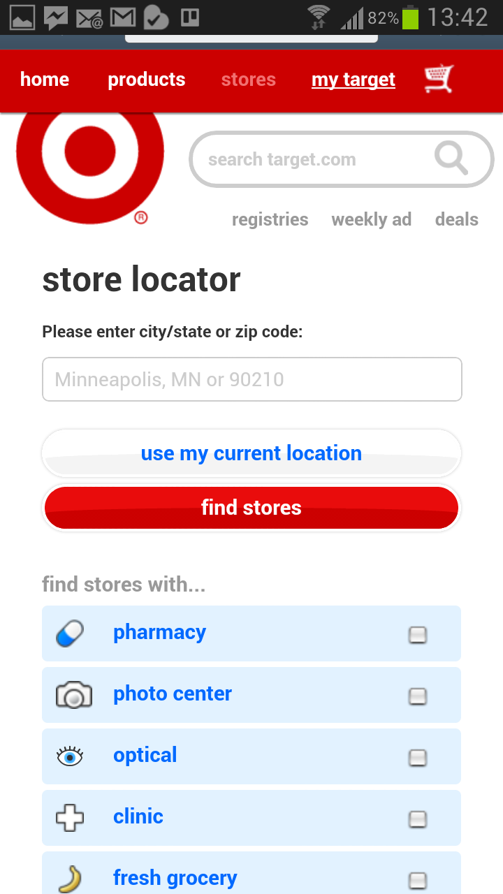 2013 08 05 Target US store finder 1